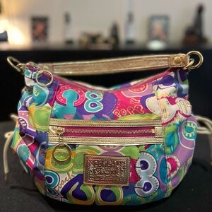 Coach Poppy Hobo Bag,  "Pop C Graffiti"